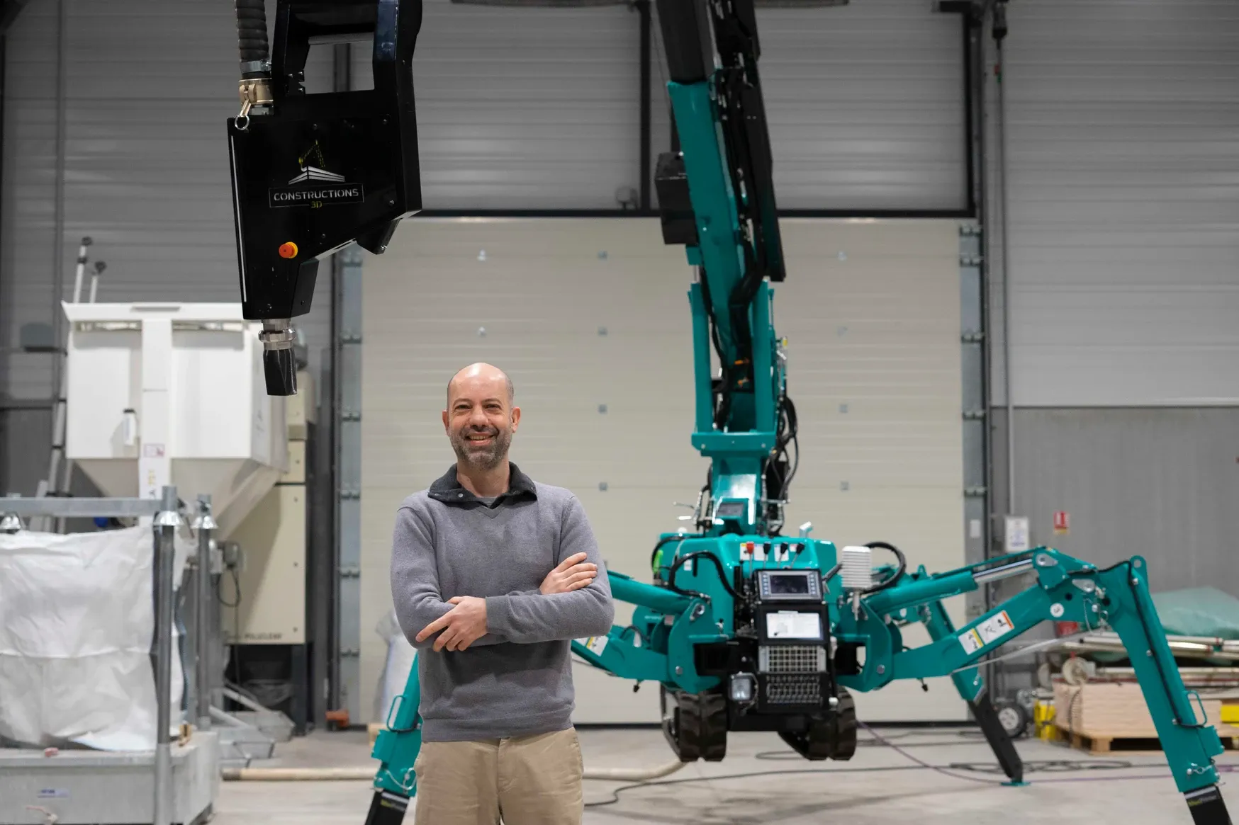 Portrait d'Emmanuel Roy : Pionnier dans l'utilisation du geopolymer dans l'impression 3D