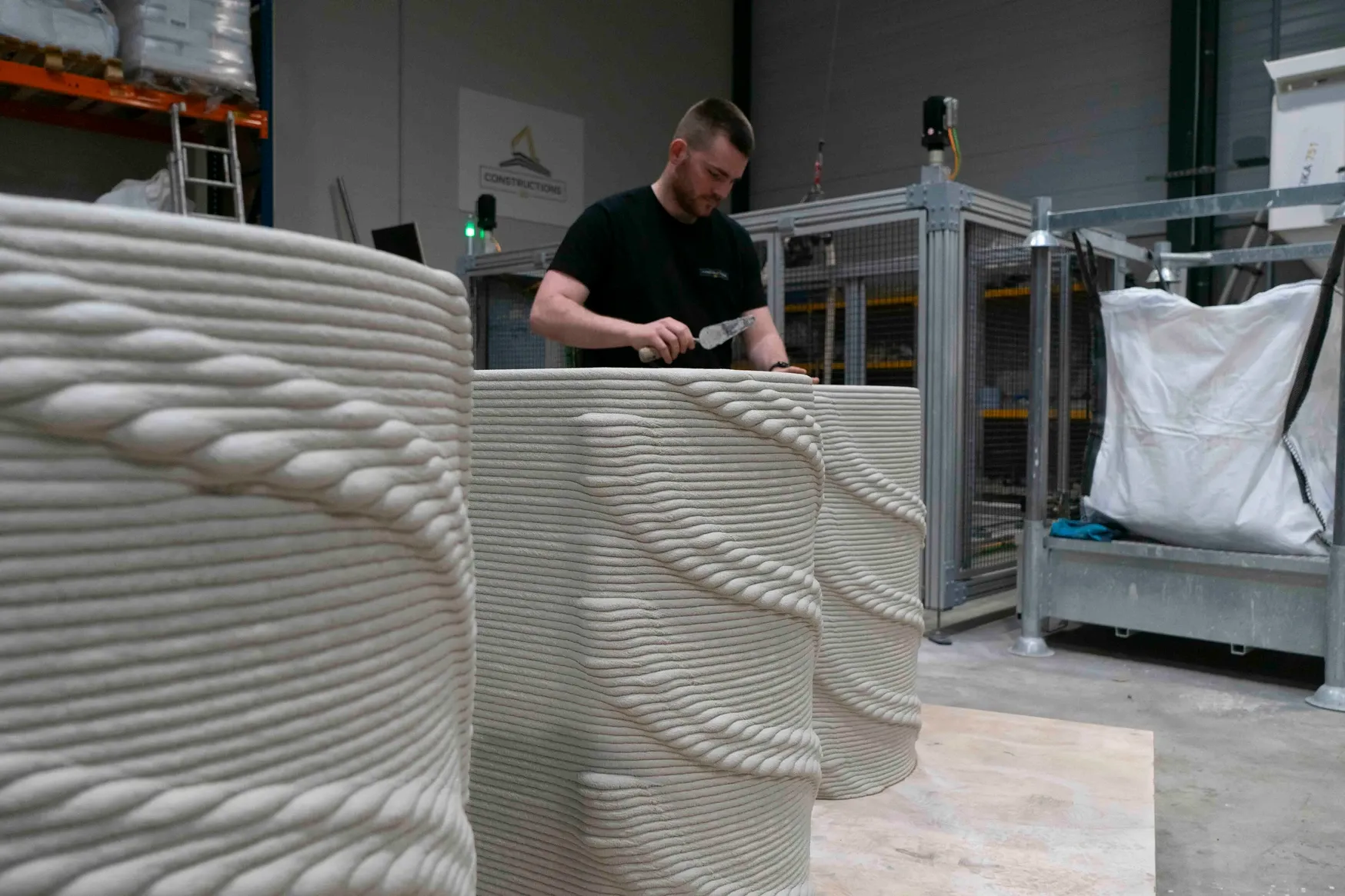 Repousser les limites de la construction avec l'impression 3D béton