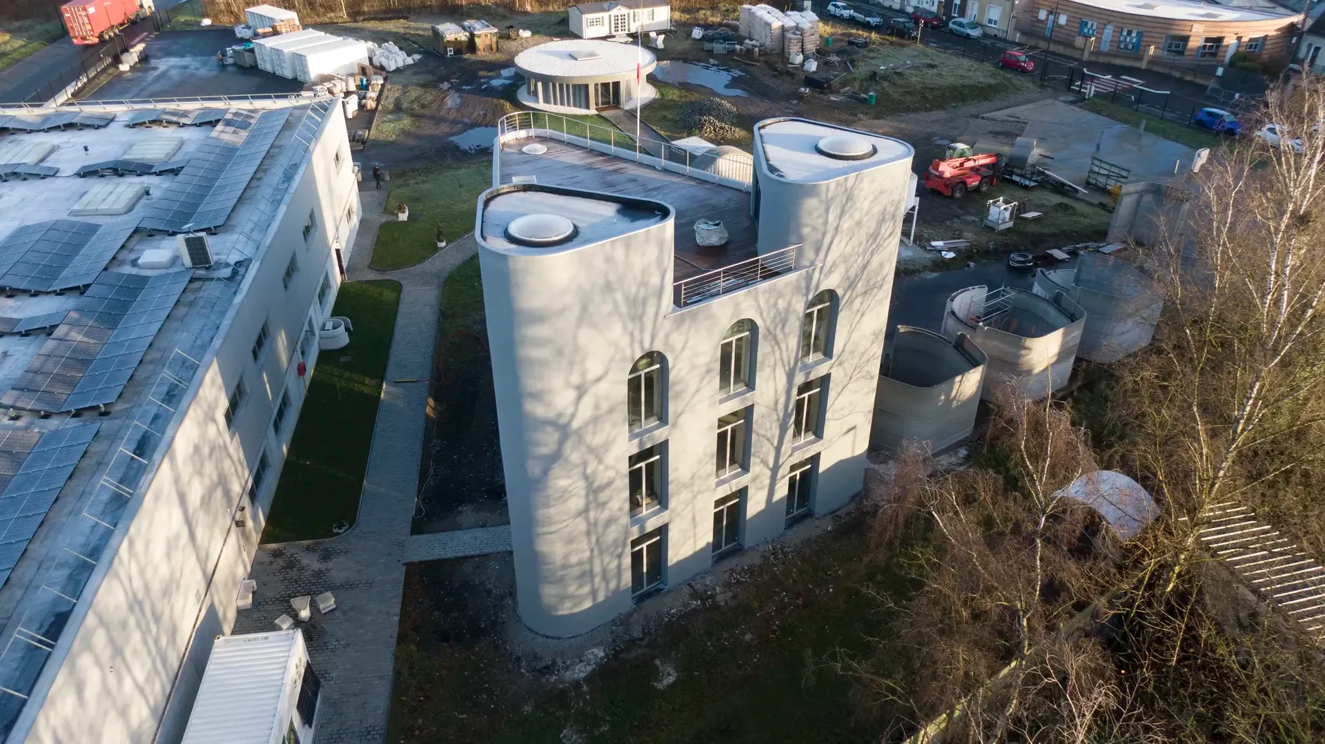 3D printed buildings