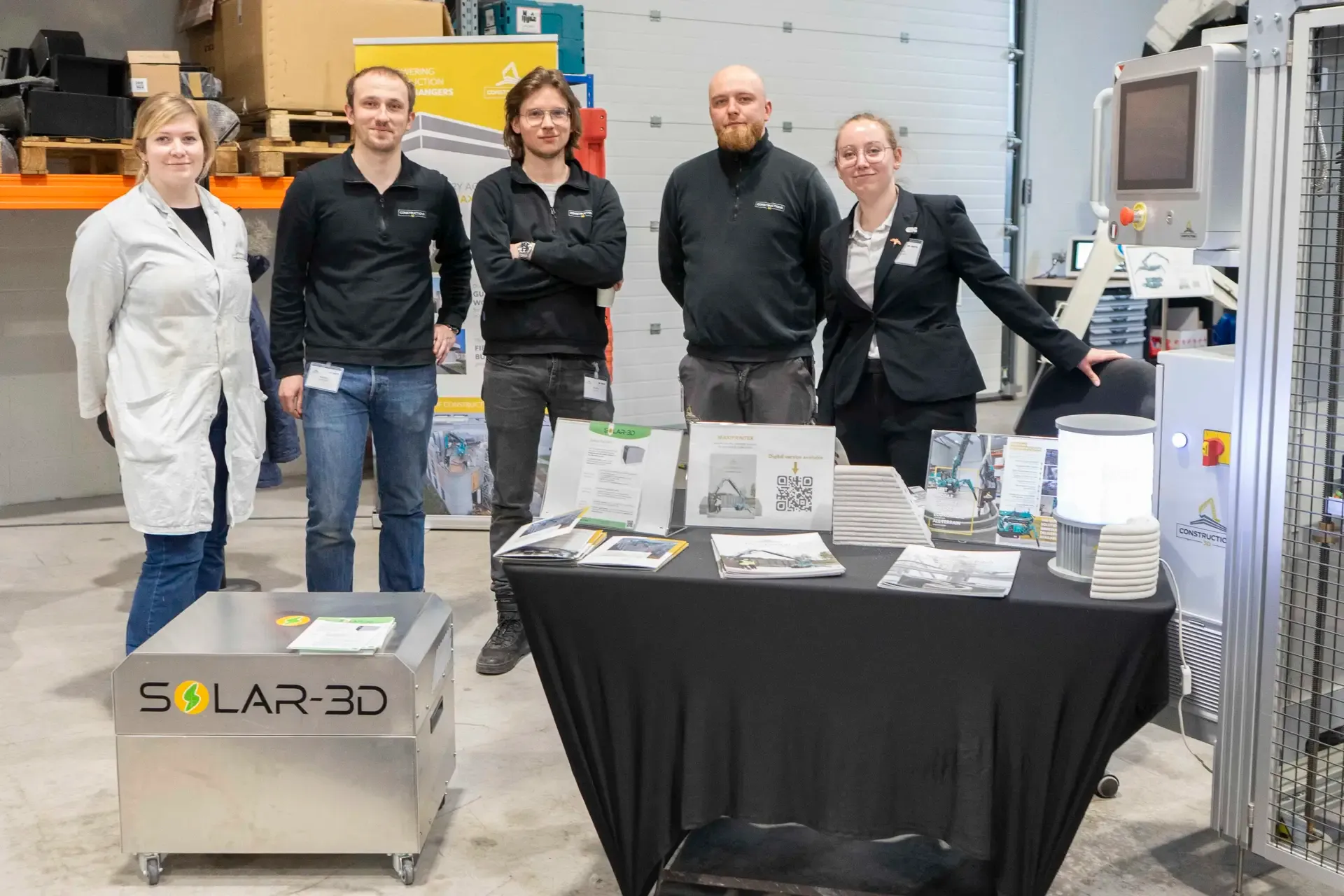 The team is ready to welcome you