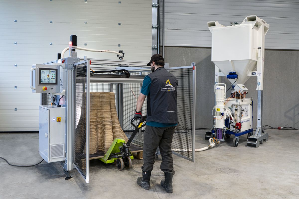 Image that shows the ease of use of the Maxiprinter