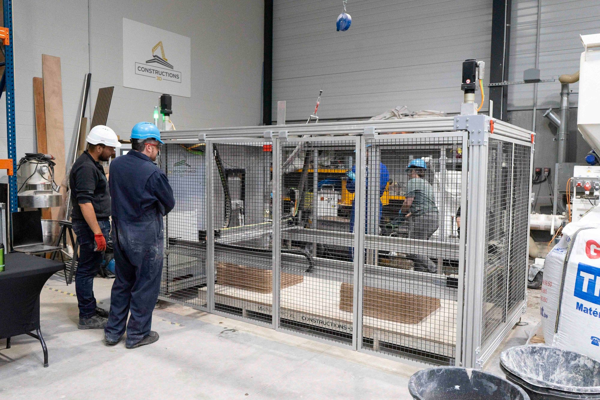 Impression 3D béton avec la MiniPrinter PRO XL