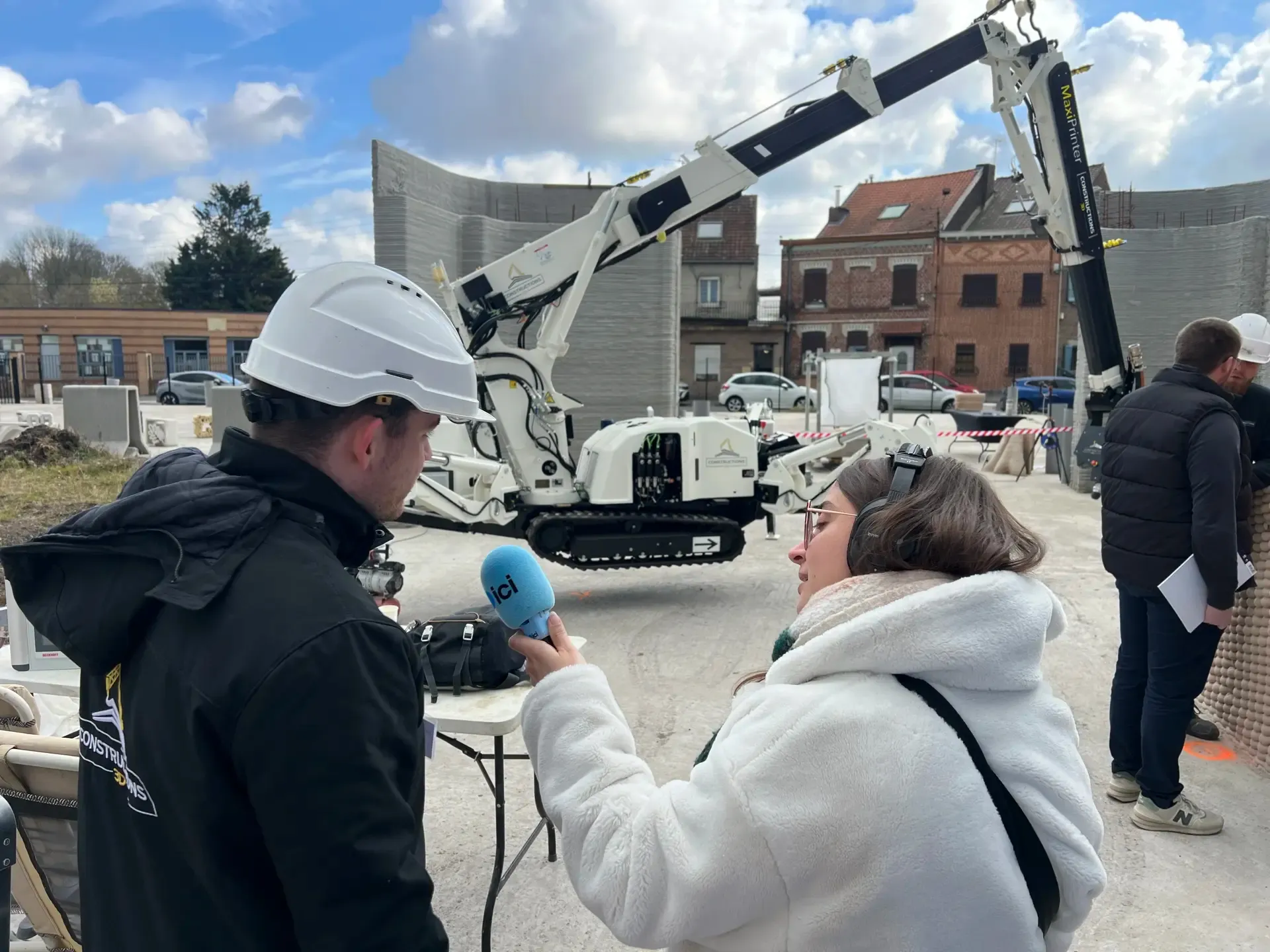 Johan Bauduin in an interview with Radio France