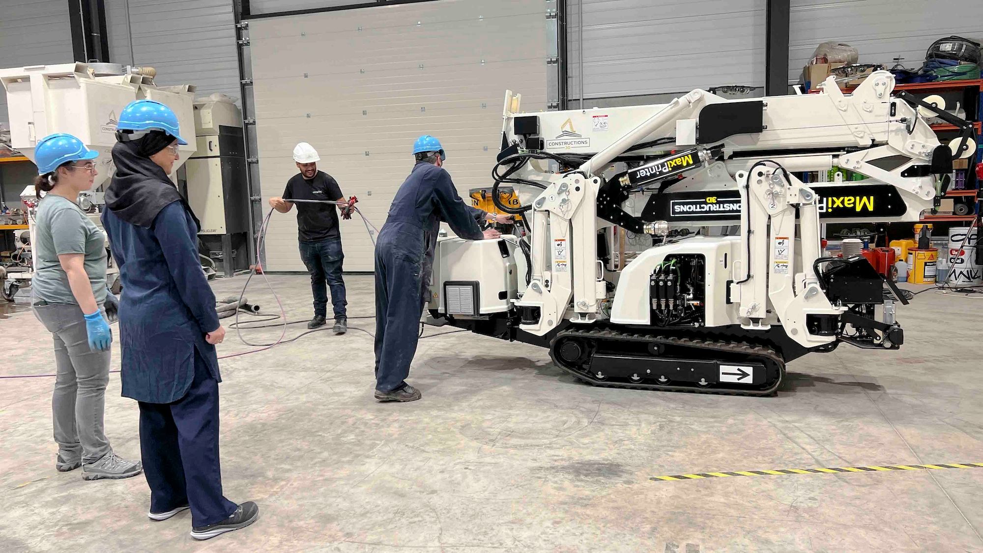 Déplacement de la MaxiPrinter