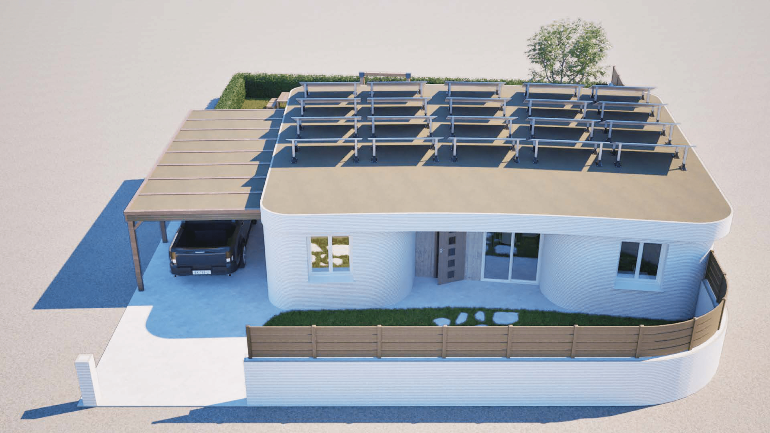 Combien coûte une maison imprimée en 3D ?