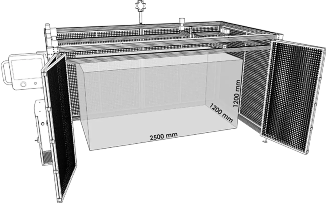 MiniPrinter XL print area