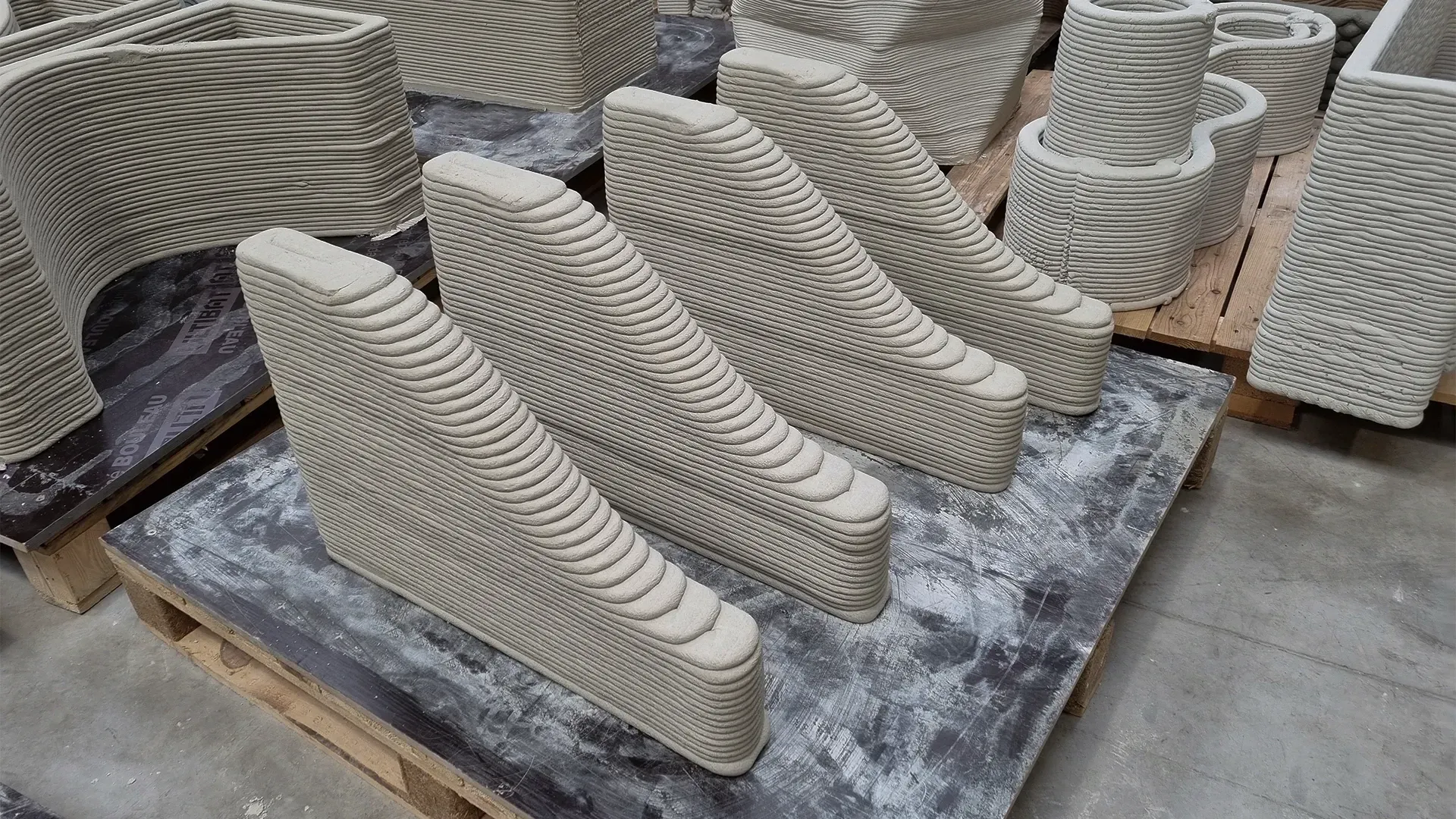 Multiple parts on a printbed